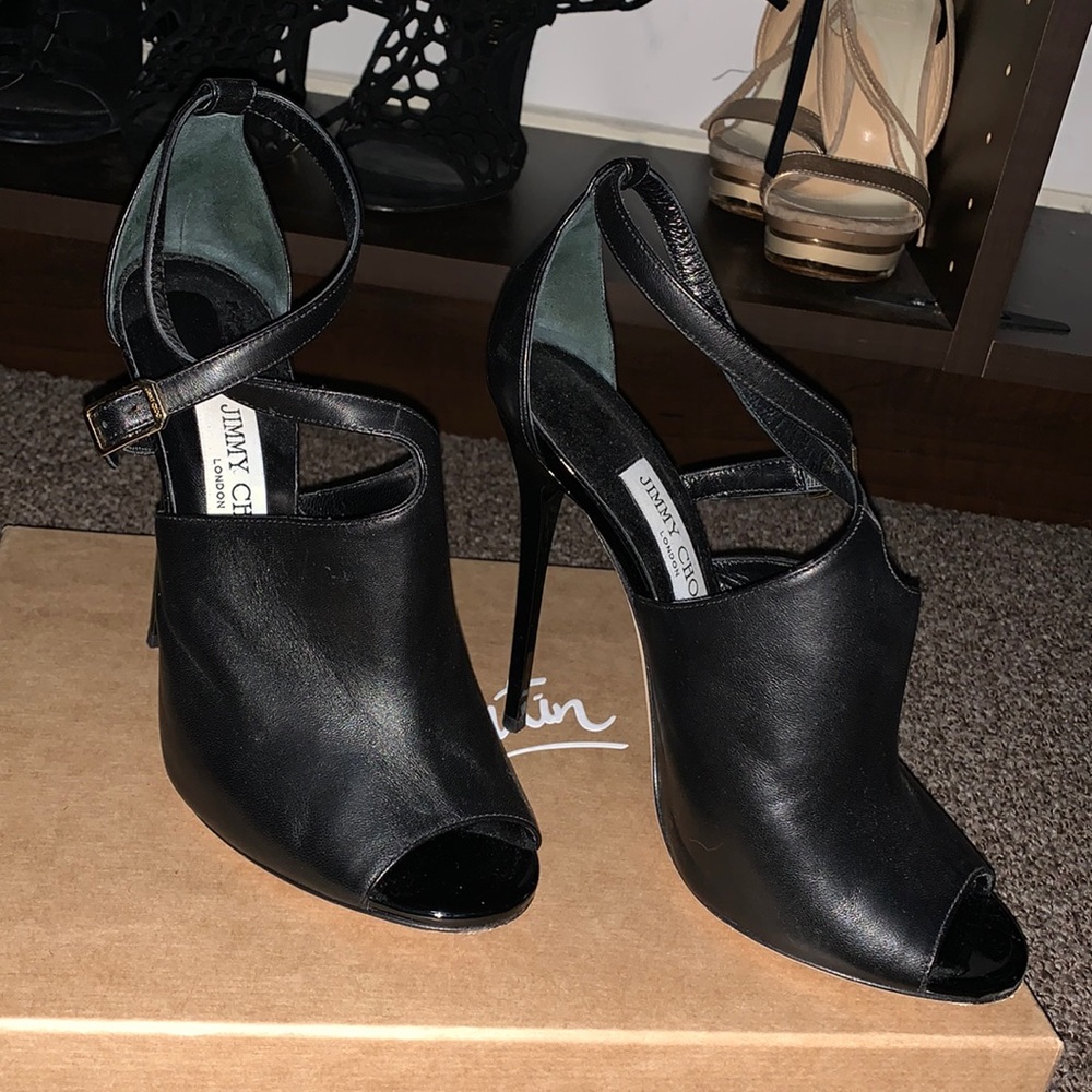 Jimmy Choo Peep toe Sandal size 38